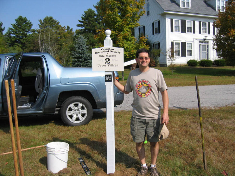 Site Markers The Campton Historical Society